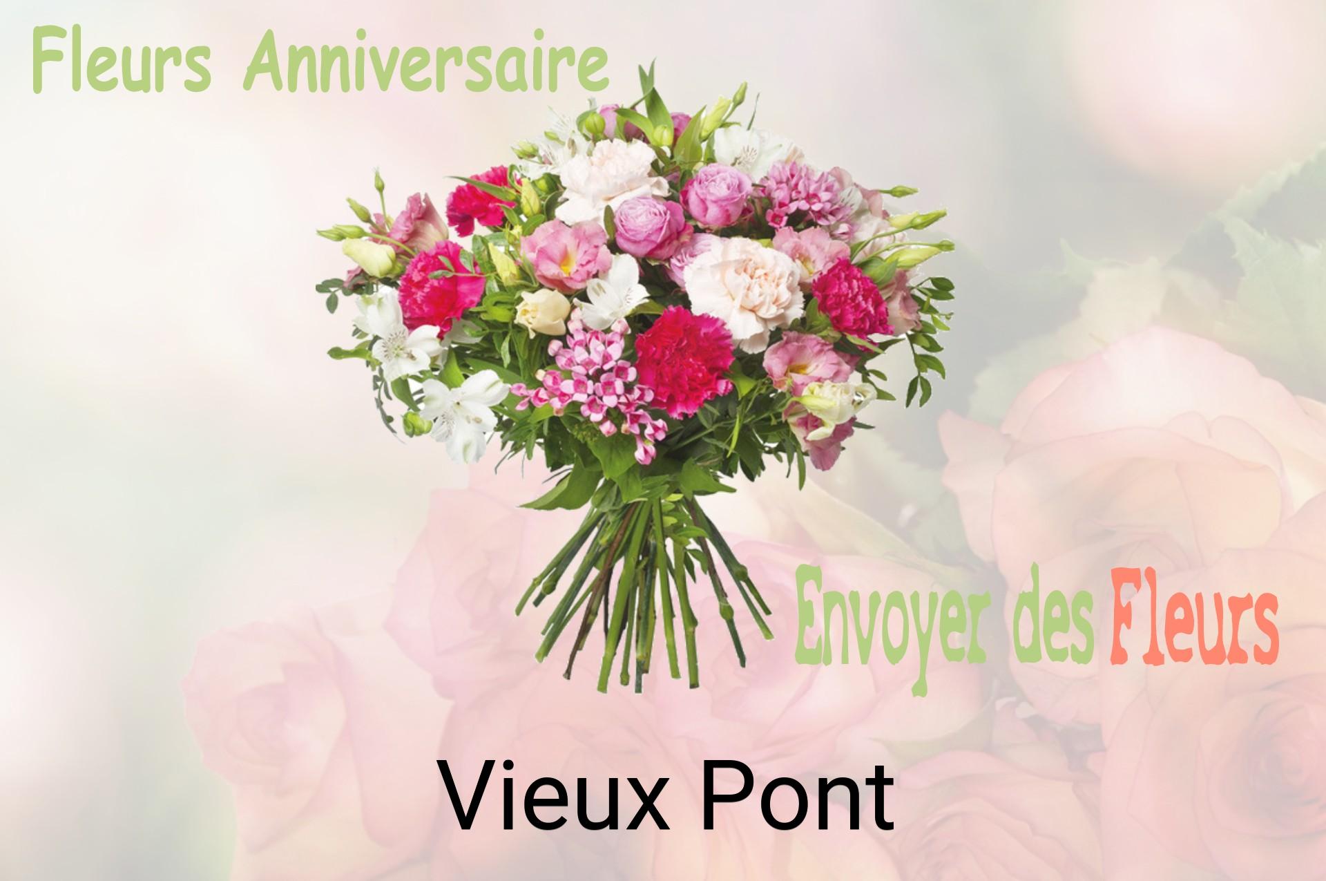 Bouquet de fleurs d’anniversaire livré à Vieux-Pont