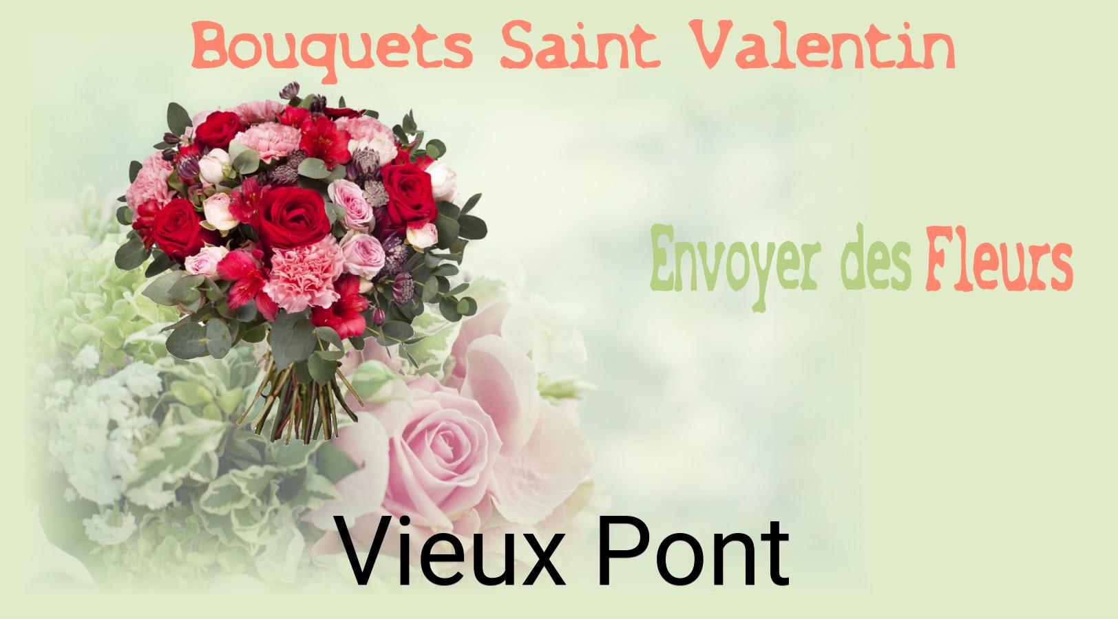 Roses de Saint-Valentin livrées à Vieux-Pont